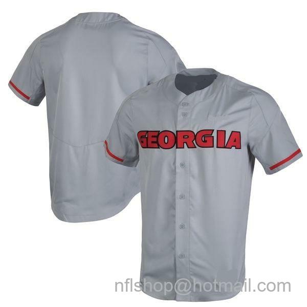 Men's Nike Georgia Bulldogs Custom Name and Number College Baseball Jersey