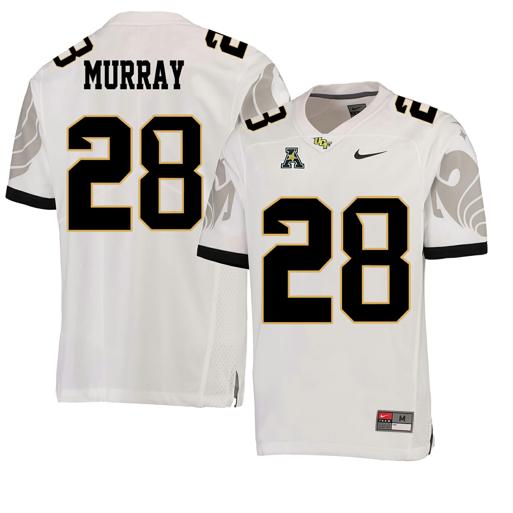 Men's Nike UCF Knights #28 Latavius ??Murray NCAA College Football Jersey White