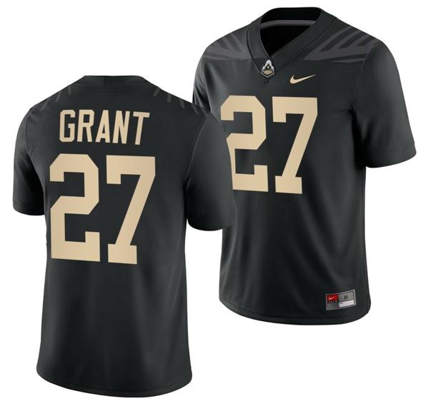 Men's Nike Purdue Boilermakers Marvin Grant Jersey #27 College Football Black