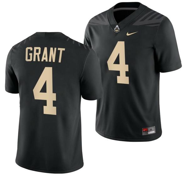 Men's Nike Purdue Boilermakers Marvin Grant Jersey #4 College Football Black