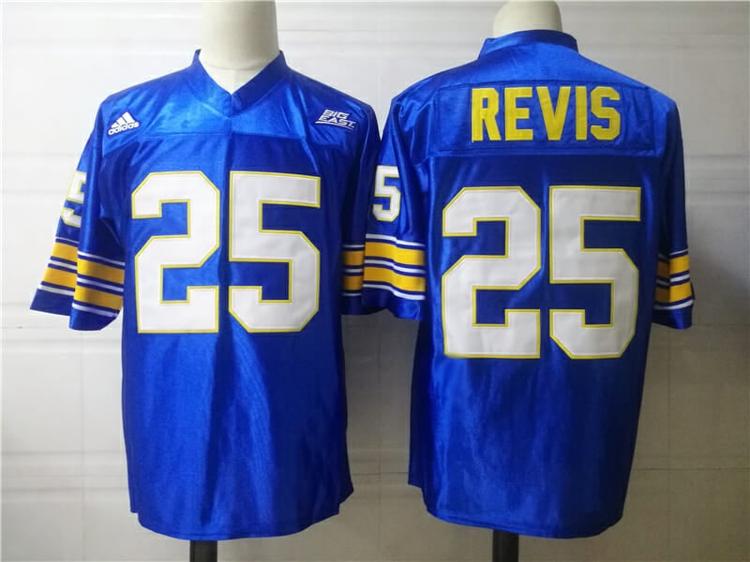 Men's Pittsburgh Panthers #25 Darelle Revis College Football Jersey