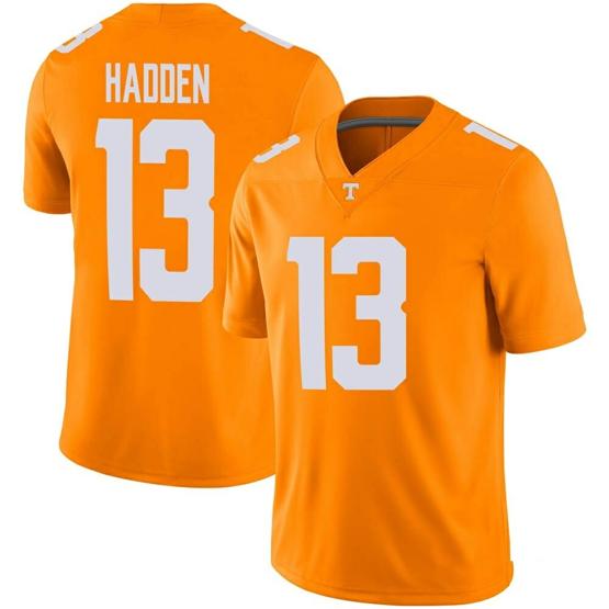 Men's Tennessee Volunteers Kamal Hadden Jersey #13 College Football Orange