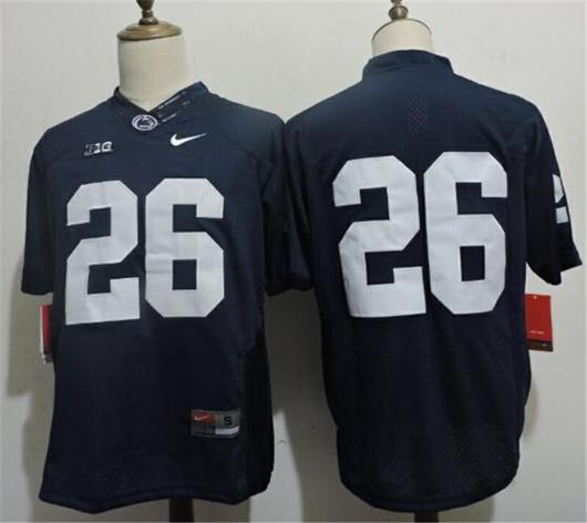 Men's Nike Penn State Nittany Lions #26 No Name Stitched Football Jersey