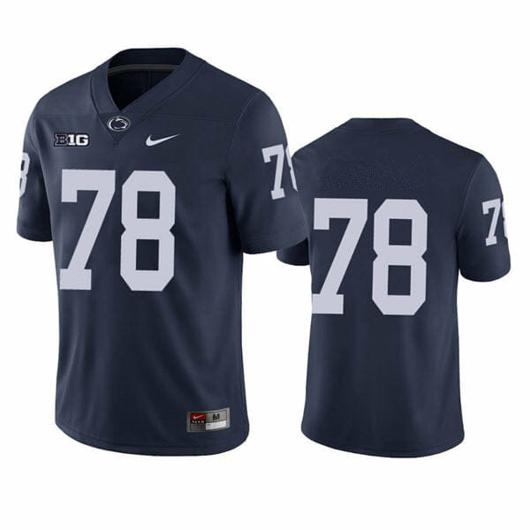 Men's Nike Penn State Mike Munchak Jersey #78 College Football Game Navy No Name