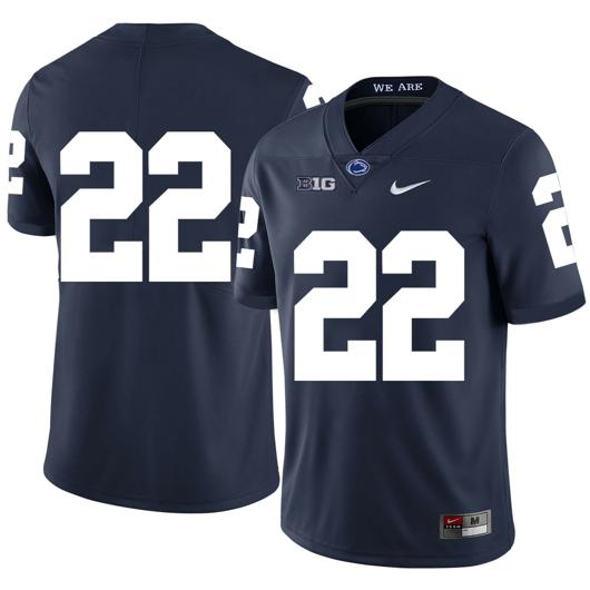 Men's Nike Penn State Nittany Lions #22 John Cappelletti Football Jersey No Name Blue