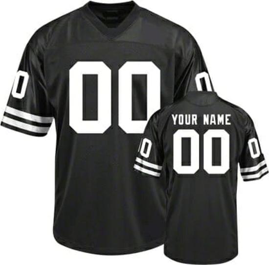 Men's Custom Nebraska Cornhuskers Jersey Name Number College Football Black