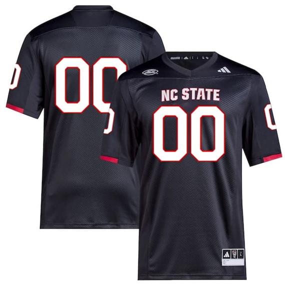 Men's Custom NC State Wolfpack Jersey Name and Number College Football Black Alternate Game All Stitched