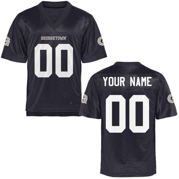 Men's Nike Georgetown Hoyas Custom Jersey Name and Number NCAA College Football