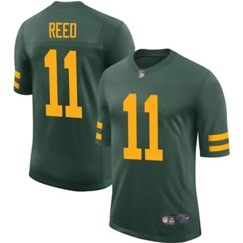 Men's Green Bay Packers Nike #11 Jayden Reed Vapor Limited Alternate Green Stitched NFL Jersey