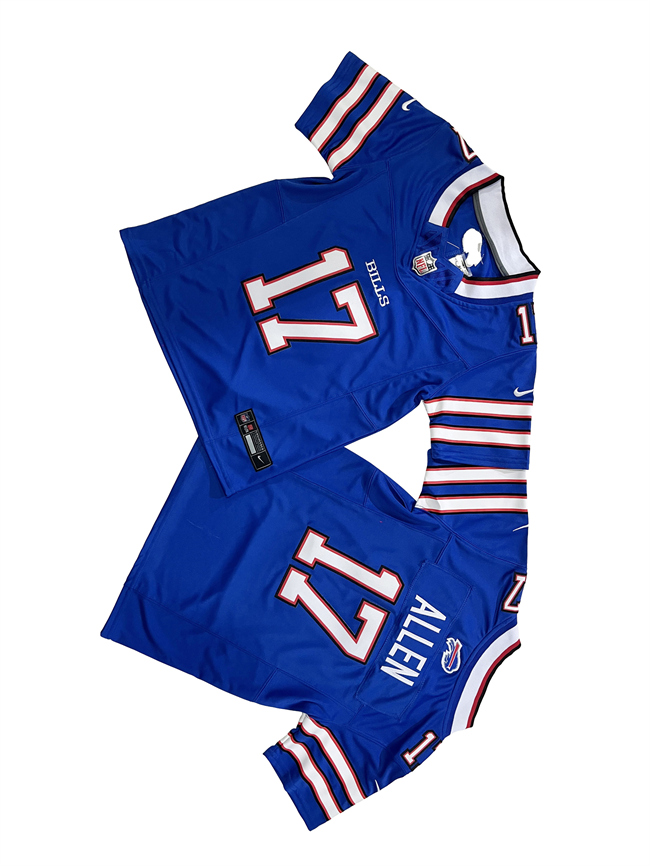 Women's Buffalo Bills #17 Josh Allen Royal 2023 F.U.S.E. Vapor Untouchable Limited Stitched Football Jersey(Run Small)