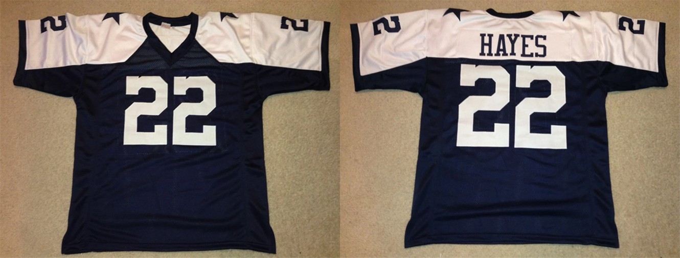 Men's Dallas Cowboys #22 Bob Hayes Navy Blue White Thanksgiving Stitched Jersey