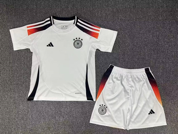 Youth Germany Custom White Soccer Jersey Suit