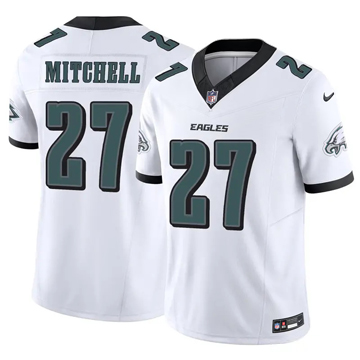 Youth Philadelphia Eagles #27 Quinyon Mitchell Vapor F.U.S.E. Limited White Nike Stitched NFL Jersey