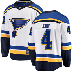 Men's Fanatics Nick Leddy St. Louis Blues Away Breakaway Jersey