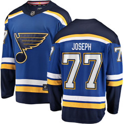 Men's Fanatics Pierre-Olivier Joseph St. Louis Blues Home Breakaway Jersey