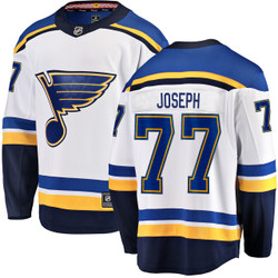 Men's Pierre-Olivier Joseph St. Louis Blues Away Breakaway Jersey