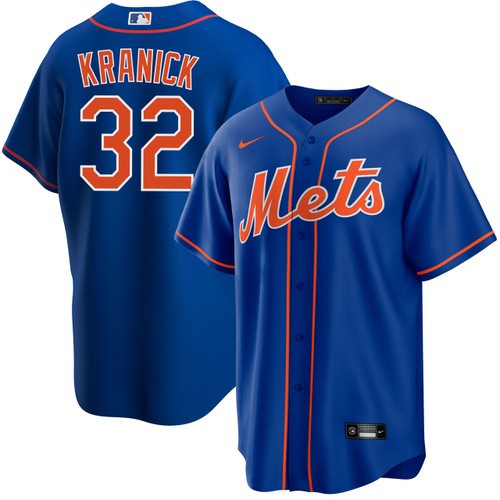 Men's Nike Max Kranick New York Mets Alternate Royal Jersey