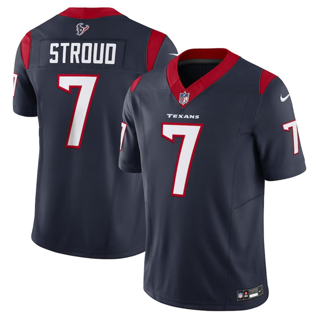 Men's Houston Texans #7 C.J. Stroud Navy 2023 F.U.S.E Vapor Untouchable Football Stitched Jersey