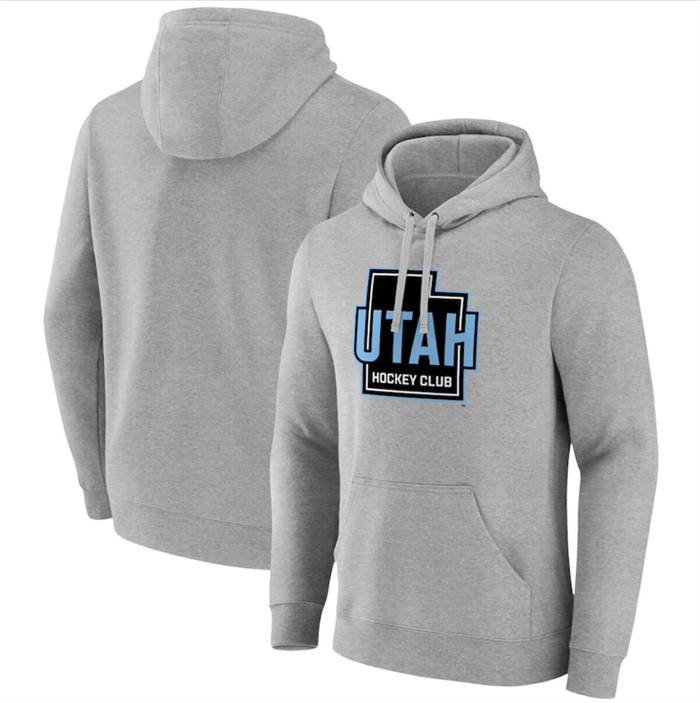 Men's Utah Hockey Club Gray Tertiary Pullover Hoodie