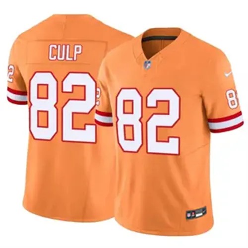 Youth Tampa Bay Buccaneers Nike #82 Devin Culp Vapor F.U.S.E. Limited Orange Stitched NFL Jersey