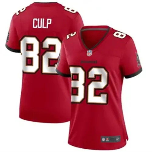 Women's Tampa Bay Buccaneers Nike #82 Devin Culp Vapor Limited Red Stitched NFL Jersey