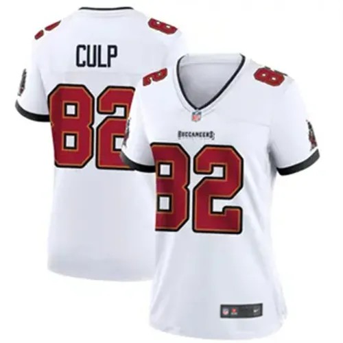 Women's Tampa Bay Buccaneers Nike #82 Devin Culp Vapor Limited White Stitched NFL Jersey