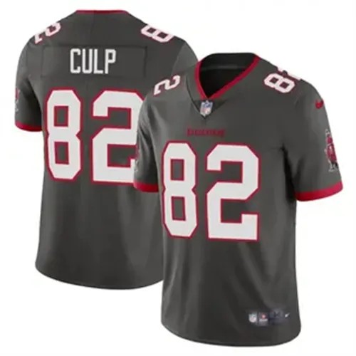 Men's Tampa Bay Buccaneers Nike #82 Devin Culp Vapor Limited Pewter Stitched NFL Jersey