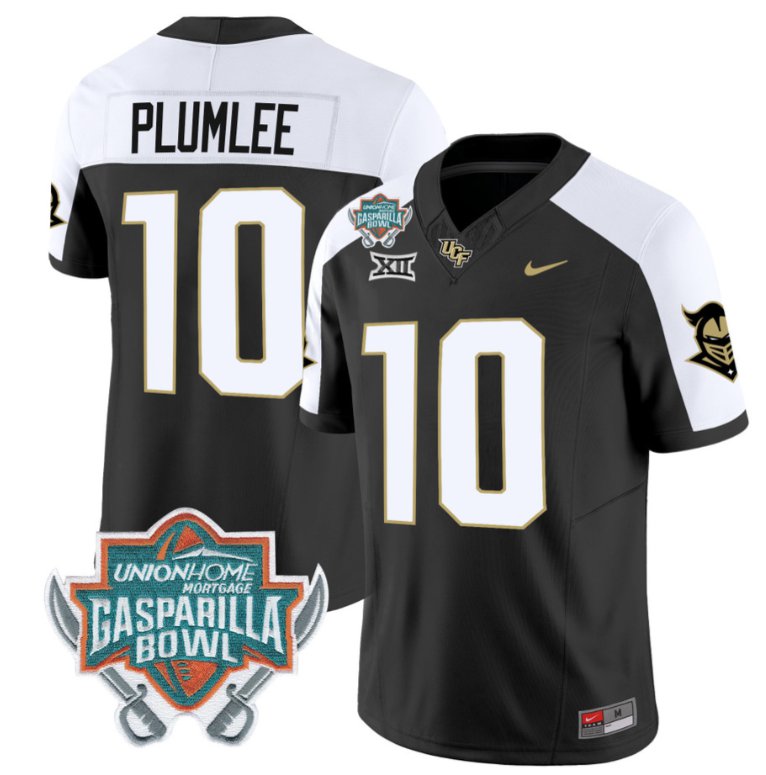 Men's Nike John Rhys Plumlee Jersey #10 UCF Knights Unionhome Patch Vapor Football Stitched Alternate