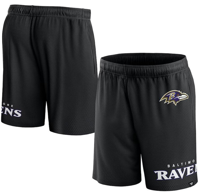 Men's Baltimore Ravens Black 2024 Shorts