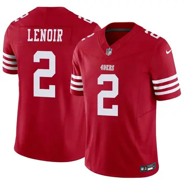 Youth San Francisco 49ers #2 Deommodore Lenoir Scarlet F.U.S.E. Vapor Limited Stitched Jersey