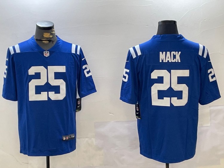 Men's Indianapolis Colts #25 Marlon Mack Blue Nike Vapor Untouchable Limited Stitched NFL Jersey