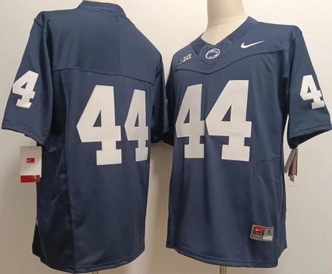 Men's Penn State Nittany Lions #44 Tyler Warren Navy No Name FUSE Vapor Limited College Football Stitched Jersey