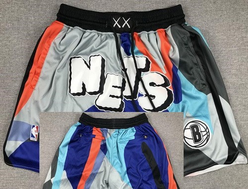 Men's Brooklyn Nets Black 2023 City Just Don Shorts