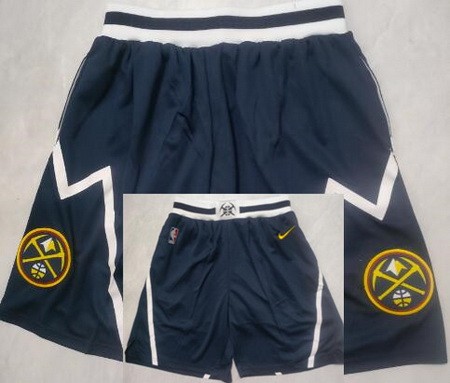 Men's Denver Nuggets Navy 2023 Swingman Shorts