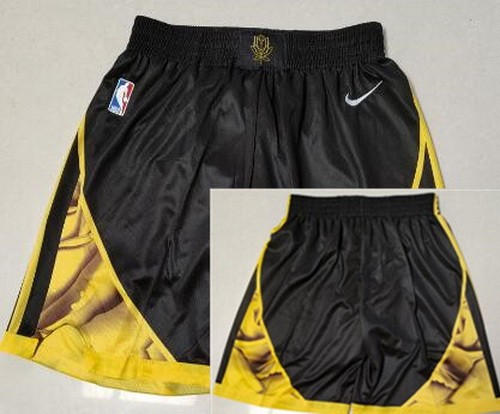 Men's Golden State Warriors Black 2022 City Swingman Shorts