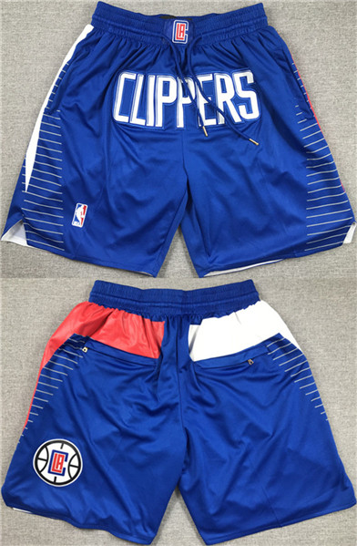 Men's Los Angeles Clippers Blue Shorts