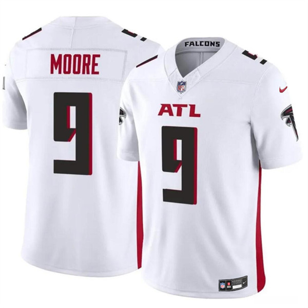 Youth Atlanta Falcons #9 Rondale Moore White 2023 F.U.S.E. Vapor Untouchable Limited Stitched Jersey