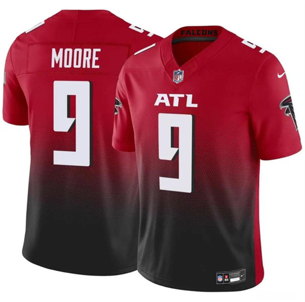 Youth Atlanta Falcons #9 Rondale Moore Red Black 2023 F.U.S.E. Vapor Untouchable Limited Stitched Jersey