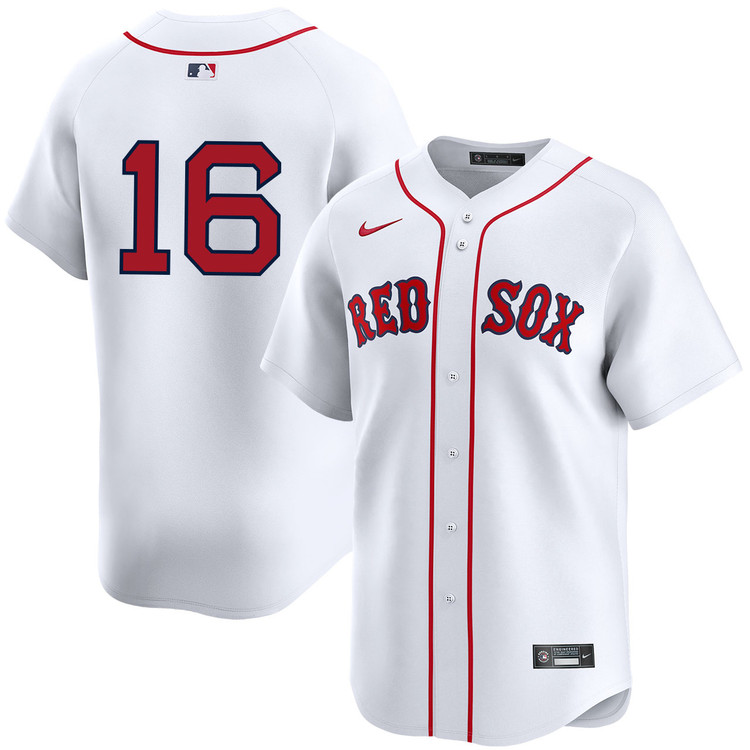 Men's Boston Red Sox #16 Jarren Duran Limited Player Cool Base Stitched Baseball Jersey