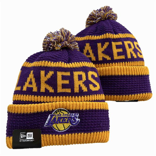 Los Angeles Lakers 2024 Knit Hats 001