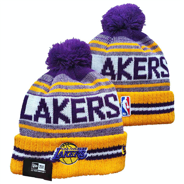 Los Angeles Lakers 2024 Knit Hats 002