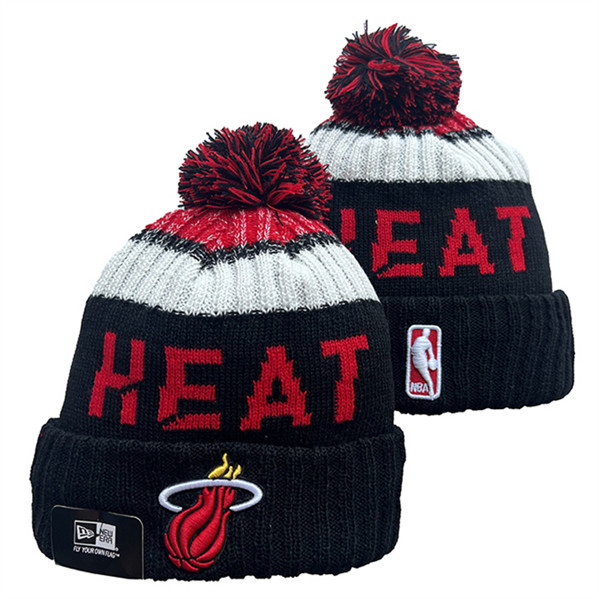 Miami Heat 2024 Knit Hats 001