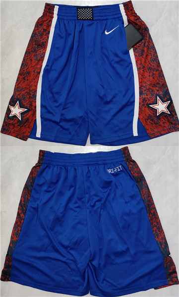 Men's Team USA Royal Red Shorts (Run Small)