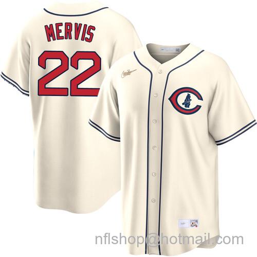 Matt Mervis Chicago Cubs Field of Dreams Cream Nike Men's Stitched Baseball Jersey