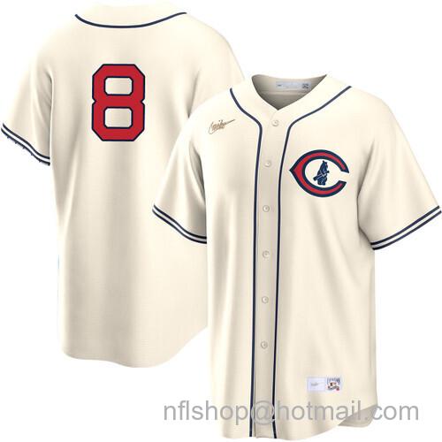 Andre Dawson Chicago Cubs Field of Dreams Player Cream Nike Men's Stitched Baseball Jersey