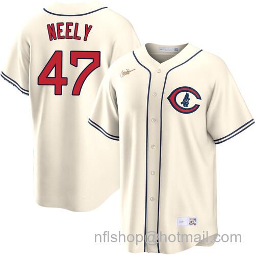 Jack Neely Chicago Cubs Field of Dreams Cream Nike Men's Stitched Baseball Jersey