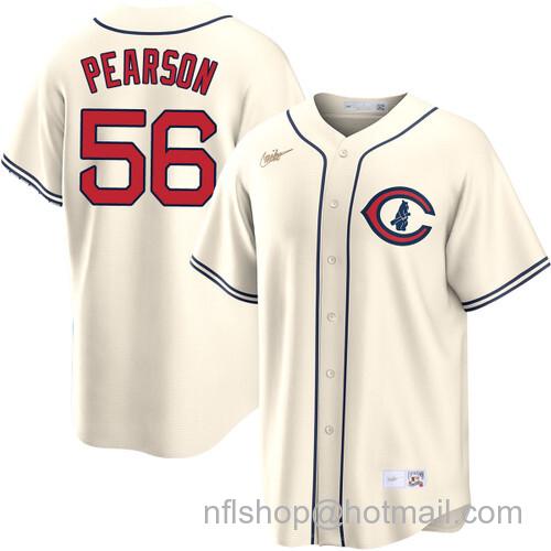 Nate Pearson Chicago Cubs Field of Dreams Cream Nike Men's Stitched Baseball Jersey