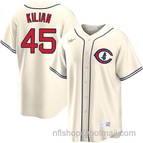 Caleb Kilian Chicago Cubs Field of Dreams Cream Nike Men's Stitched Baseball Jersey