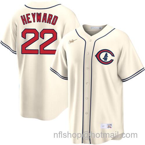 Jason Heyward Chicago Cubs Field of Dreams Cream Nike Men's Stitched Baseball Jersey