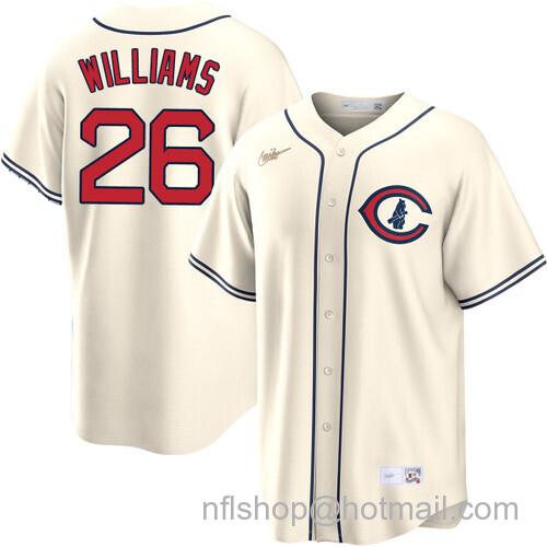 Billy Williams Chicago Cubs Field of Dreams Cream Nike Men's Stitched Baseball Jersey